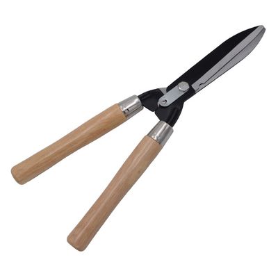 Ножницы профессионального сада подрезая не покрытые с деревянной ручкой